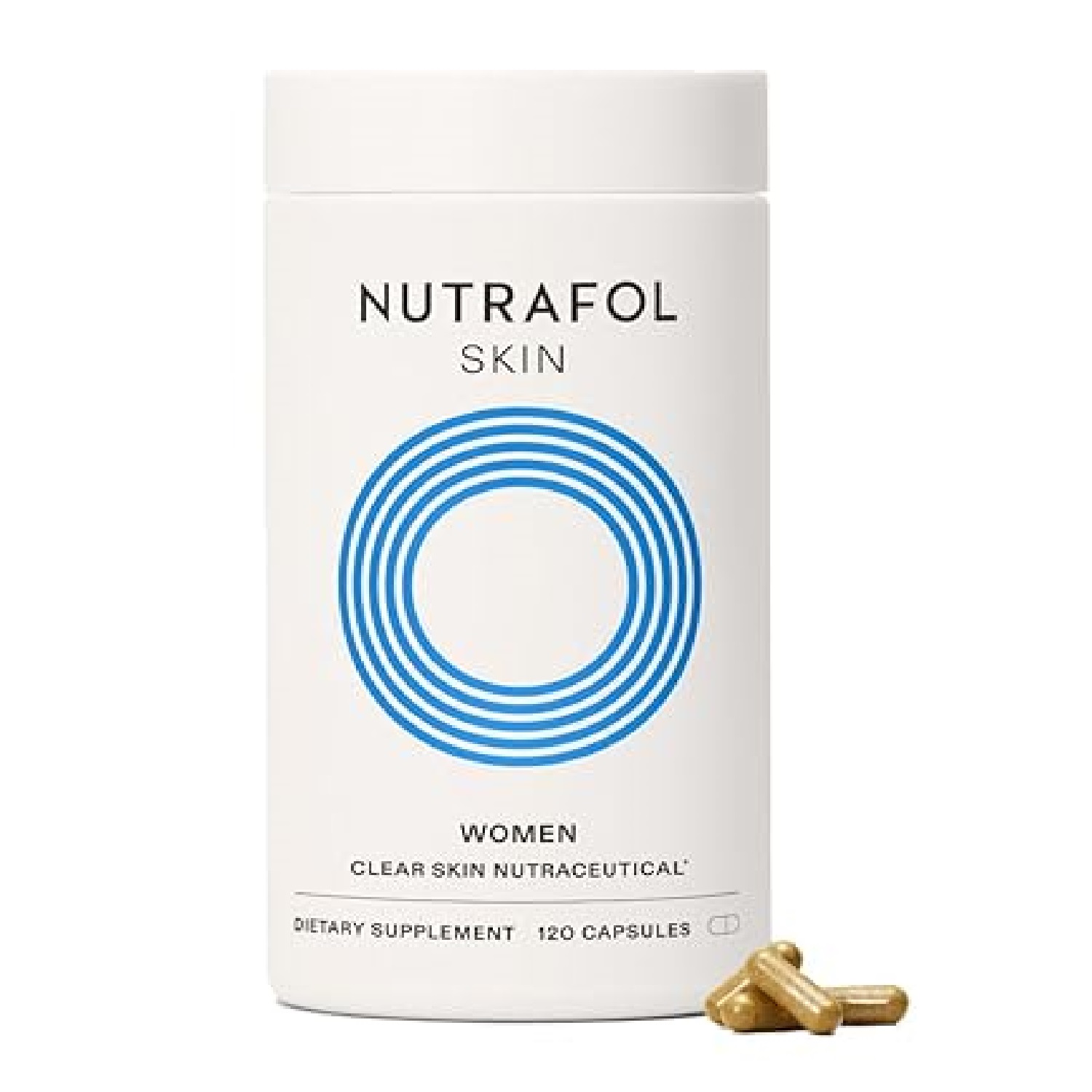 Nutrafol Clear Skin Acne Supplement for Women – Hormonal Balance & Skin Health Support (Affiliate Link)