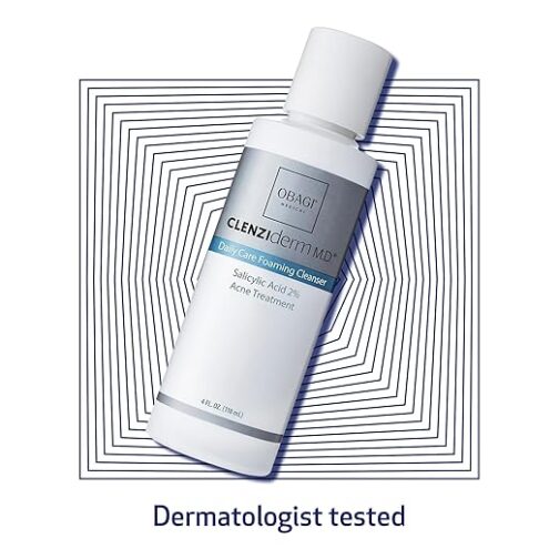 Obagi CLENZIderm M.D. Daily Care Foaming Acne Cleanser – Deep-Cleansing Acne Face Wash with 2% Salicylic Acid (BHA) - Image 2
