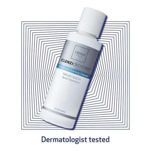Obagi CLENZIderm M.D. Foaming Acne Cleanser with 2% Salicylic Acid – Deep Pore BHA Face Wash - Image 6