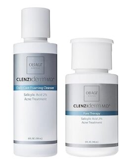 Obagi CLENZIderm M.D. Daily Care Foaming Cleanser & Pore Therapy Exfoliating BHA