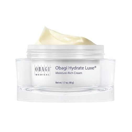 Obagi Hydrate Luxe Ultra-Rich Night Moisturizer with Peptides – Dry, Sensitive & Aging Skin Cream