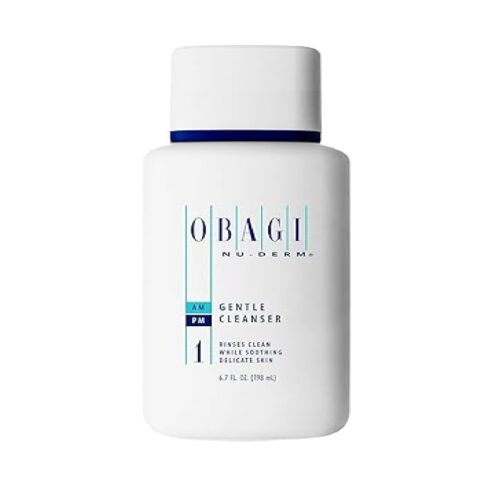 Obagi Medical Nu-Derm Gentle Face Cleanser for Normal to Dry Sensitive Skin – Daily Facial Cleanser Gently Removes Dirt