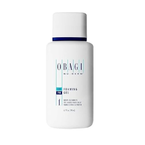 Obagi Nu-Derm Foaming Gel Cleanser – Deep Clean With Aloe for Oily Skin