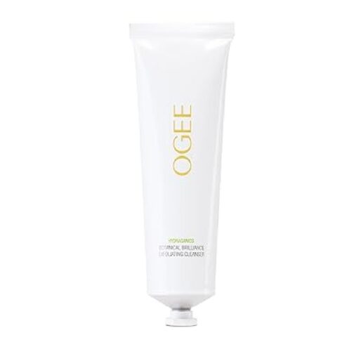 Ogee Botanical Brilliance Exfoliating Cleanser - High Performance Facial Cleanser and Face Exfoliator - Certified Organic - Made in USA