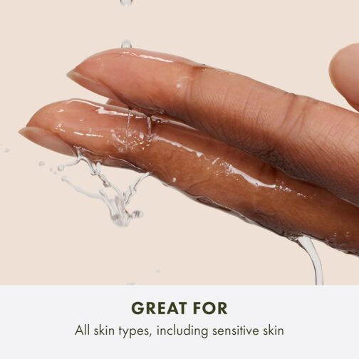 Origins Mega-Mushroom Micellar Cleanser – No-Rinse Face Cleanser for Sensitive Skin with Reishi and Glycerin - Image 5