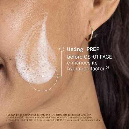 PREP Gentle Facial Cleanser for Sensitive Skin – Daily Exfoliating Face Wash to Support Skin Balance - Image 3