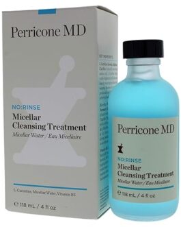Perricone MD No:Rinse Micellar Cleansing Treatment – 3-in-1 Facial Cleanser, Toner & Makeup Remover for Sensitive Skin