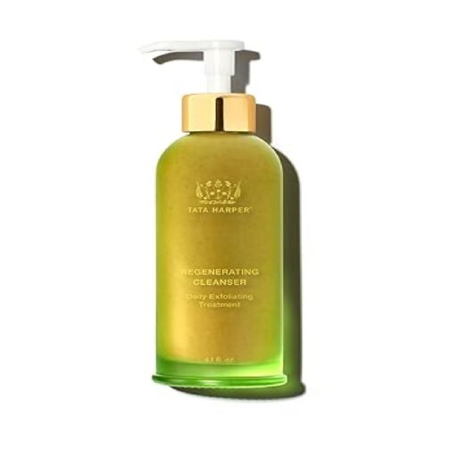 Tata Harper Regenerating Cleanser, Daily Exfoliating Cleanser, Daily Face Wash, Natural Skincare, 125ml