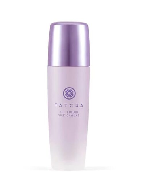 Tatcha Liquid Silk Canvas Primer – Lightweight Oil-Free Face Primer with Silk Extracts for Smooth Makeup Application – 30 ml | 1 oz