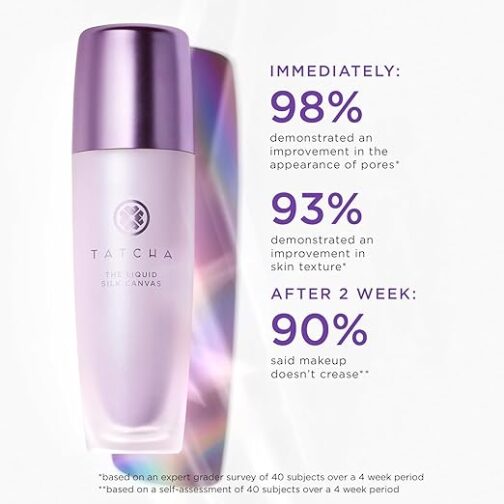 oil-free-liquid-silk-face-primer-for-makeup – Tatcha Liquid Silk Canvas Primer 1 oz - Image 3