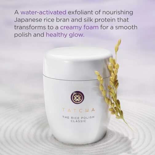 Tatcha The Rice Polish – Daily Exfoliator with Japanese Rice Bran & Indigo for Smooth Radiant Skin - Image 2