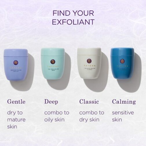 Tatcha The Rice Polish – Daily Exfoliator with Japanese Rice Bran & Indigo for Smooth Radiant Skin - Image 5