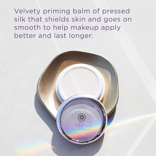 poreless-primer-for-face-makeup-with-silk-finish – Tatcha The Silk Canvas Primer 0.7 oz - Image 2