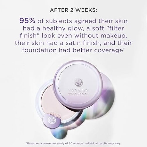 poreless-primer-for-face-makeup-with-silk-finish – Tatcha The Silk Canvas Primer 0.7 oz - Image 4