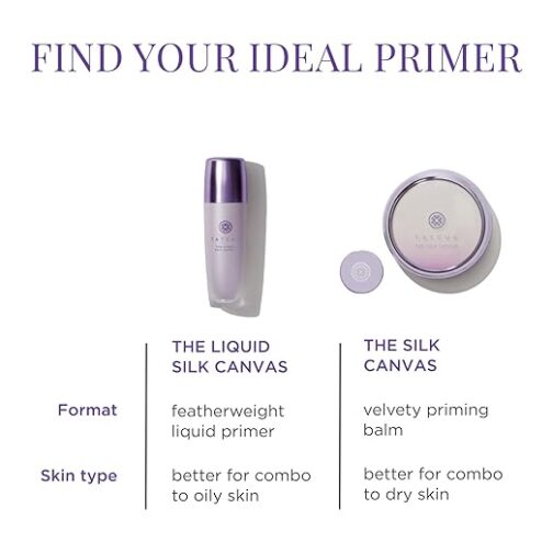 poreless-primer-for-face-makeup-with-silk-finish – Tatcha The Silk Canvas Primer 0.7 oz - Image 6