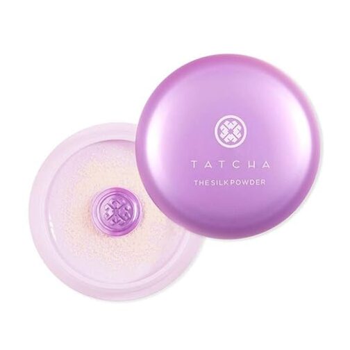 Tatcha The Silk Powder – Translucent Setting Powder with Blue Light Protection & Shine Control – 0.7 oz