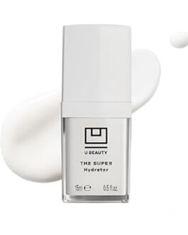 U Beauty The SUPER Hydrator - Mega-Dose Skin Hydrator and Hyaluronic Acid Moisturizing Cream with Peptides and Grapeseed Oil for Supple