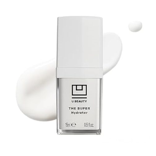 U Beauty The SUPER Hydrator - Mega-Dose Skin Hydrator and Hyaluronic Acid Moisturizing Cream with Peptides and Grapeseed Oil for Supple
