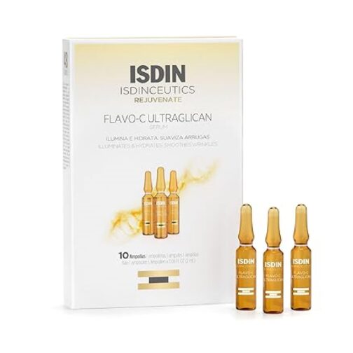 Vitamin C and Hyaluronic Acid Serum ampoule, Flavo-C Ultraglican by ISDIN