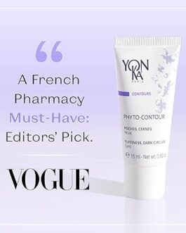 Yon-Ka Phyto-Contour Eye Cream – Puffiness & Dark Circles Treatment with Vitamin E & Aloe Vera – 15 ml