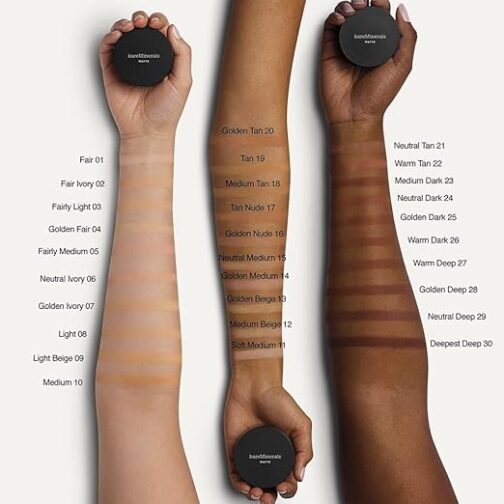 bareMinerals Original Loose Powder Foundation SPF 15 – Talc-Free Mineral Makeup with Buildable Coverage & Luminous Finish - Image 6