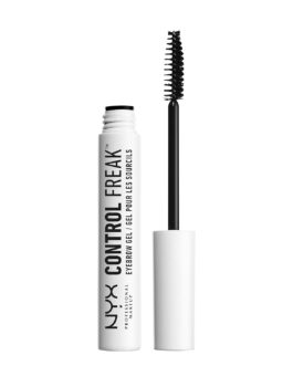 NYX Control Freak Eyebrow Gel – Clear Brow Setter for Shape & Hold, Non-Sticky, Cruelty-Free Formula