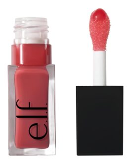 e.l.f. Glow Reviver Lip Oil – Nourishing Tinted Lip Shine with Jojoba & Avocado Oil, Rose Envy