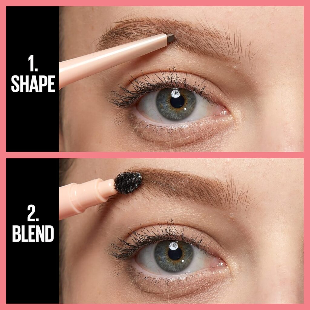 Maybelline Total Temptation Eyebrow Definer Pencil Medium Brown