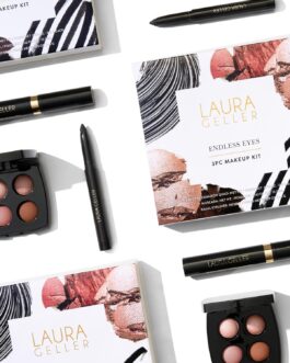 LAURA GELLER Endless Eyes 3-Piece Kit | Complete Eye Makeup Set for Effortless Looks
