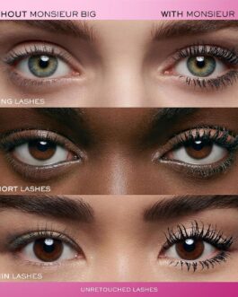 Lancôme Monsieur Big Mascara – 12x Volume & 24H Wear for a False Lash Effect