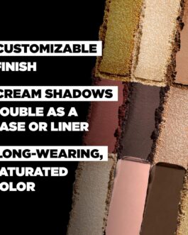Deck of Scarlet Solar Aura Eyeshadow Palette – Long-Wearing, Clean & Vegan Formula