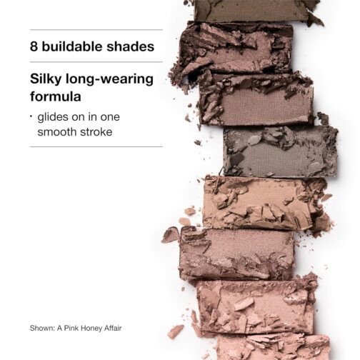 Clinique All About Shadow™ Eye Shadow Palette – 8 Silky + Buildable Shades | Safe for Sensitive Eyes - Image 4