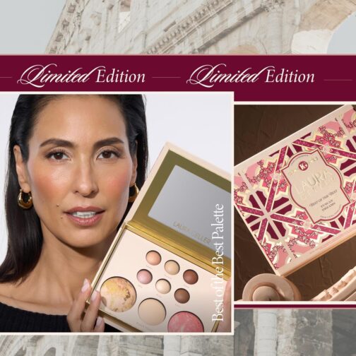 LAURA GELLER Baked Palette – Tuscan Dreams | Bronzer, Blush, Highlighter & Eyeshadows in One Travel-Friendly Kit - Image 5