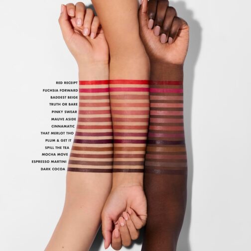 e.l.f. Cream Glide Lip Liner – Mauve Aside | Highly-Pigmented Vegan Pencil with Semi-Matte Finish - Image 5