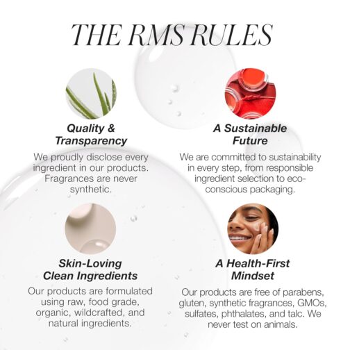 RMS Beauty UnCoverup Cream Concealer – Full Coverage, Hydrating Makeup for Dark Circles - Image 7
