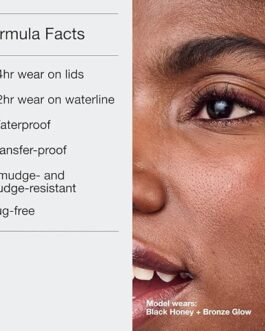 Clinique High Impact Gel Tech Eyeliner – Waterproof & Smudge-Resistant Gel Eyeliner for Sensitive Eyes