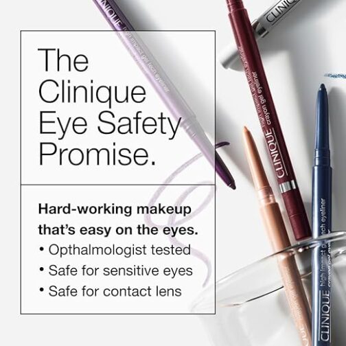 Clinique High Impact Gel Tech Eyeliner – Waterproof & Smudge-Resistant Gel Eyeliner for Sensitive Eyes - Image 4