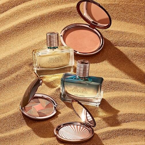 Estée Lauder Bronze Goddess Highlighting Powder Gelée | Radiant Buildable Glow Highlighter – 0.31 oz - Image 2