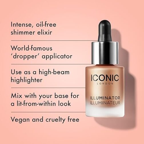ICONIC LONDON Liquid Illuminator – Radiant Highlight Drops for Custom Glow - Image 2