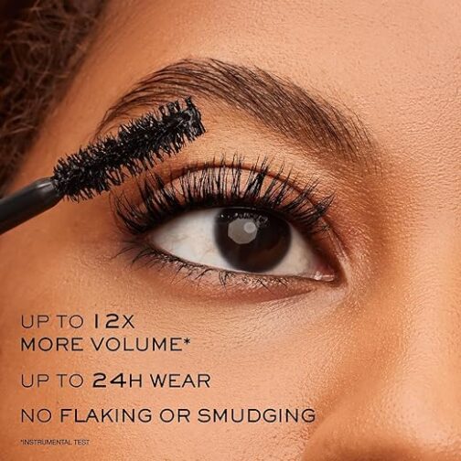 Lancôme Monsieur Big Volumizing Mascara – 12x Volume, 24H Wear, False Lash Effect, Smudge-Proof, Ultra Black - Image 5