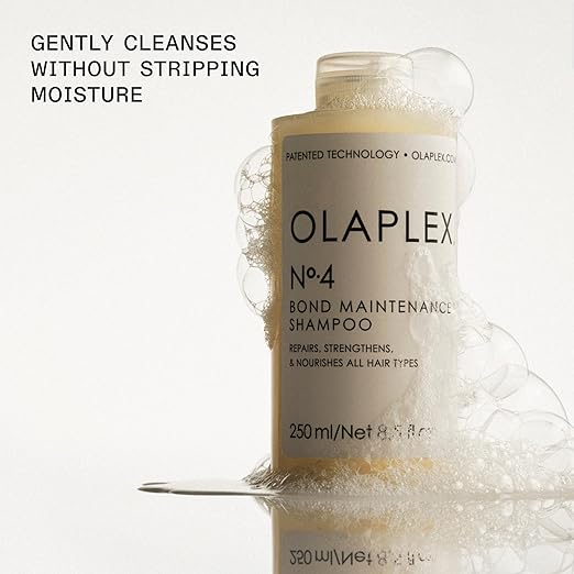 Olaplex No. 4 Bond Maintenance Shampoo – Strengthens & Repairs Hair, Adds Shine, Controls Frizz & Split Ends – For All Hair Types – 8.5 fl oz - Image 2