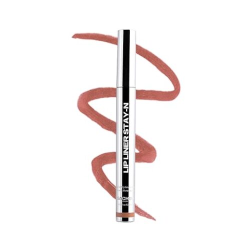 Sacheu Lip Liner Stay-N Peel Off Lip Stain – p-INKED | Long-Lasting Matte Lip Tattoo with Hyaluronic Acid & Vitamin E | Transfer-Proof, Vegan, Cruelty-Free