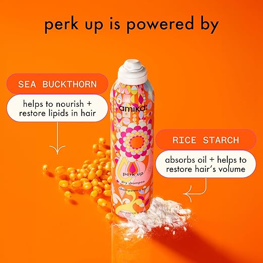 Amika Perk Up Talc-Free Dry Shampoo – Oil Absorbing, No White Residue, Volume Boost, Aluminum-Free – 5.3 oz - Image 6