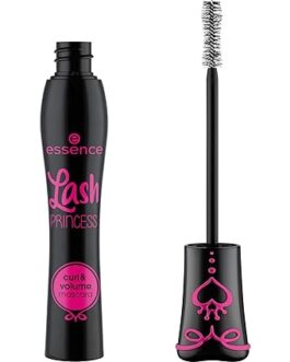 Essence Lash Princess Curl & Volume Mascara – Vegan, Cruelty-Free Curling Mascara for Dramatic Volume Without Clumps