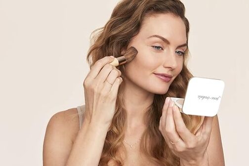 jane iredale PurePressed Base Mineral Foundation – Refill or Compact | Semi-Matte Mineral Powder with SPF | Vegan & Talc-Free - Image 5