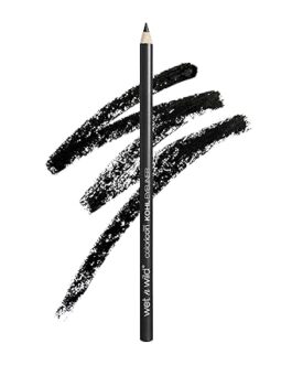 wet n wild Color Icon Kohl Eyeliner Pencil – Baby’s Got Black, Long-Wear Matte, Creamy Application, Cruelty-Free, Rich Pigmented Eye Liner