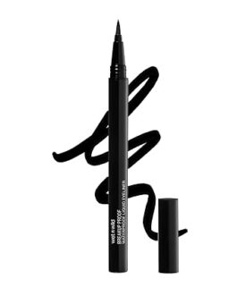 wet n wild Mega Last Breakup Proof Liquid Eyeliner – Ultra-Fine Brush, Waterproof, 16-Hour Wear, Vegan & Cruelty-Free Black Eyeliner