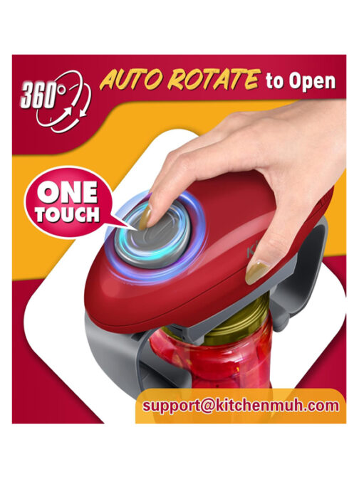 Electric Jar Opener for Seniors with Arthritis – High-Torque Hands-Free Automatic Opener for Weak Hands, Battery Operated, Fits Most Jar Sizes - Image 2